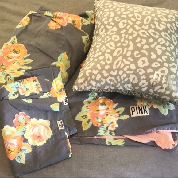 Victoria Secret PINK Full/Queen Duvet Set (RARE)!!!!! - Picture 2 of 4
